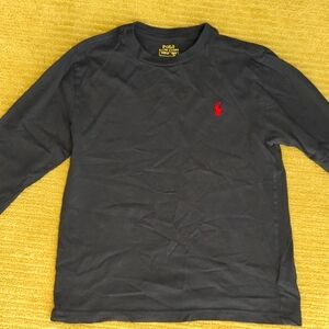 Polo black red size M 10-12 Ralph Lauren